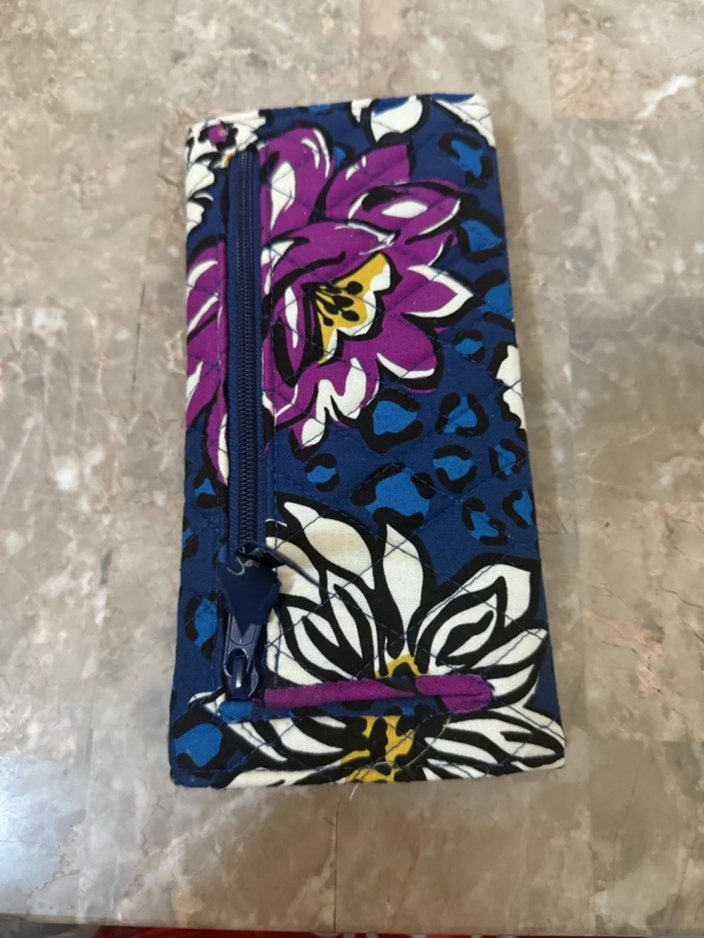 VERA BRADLEY Trifold Organizer Wallet - African Violet - Exact One - NWOT - Picture 3 of 5